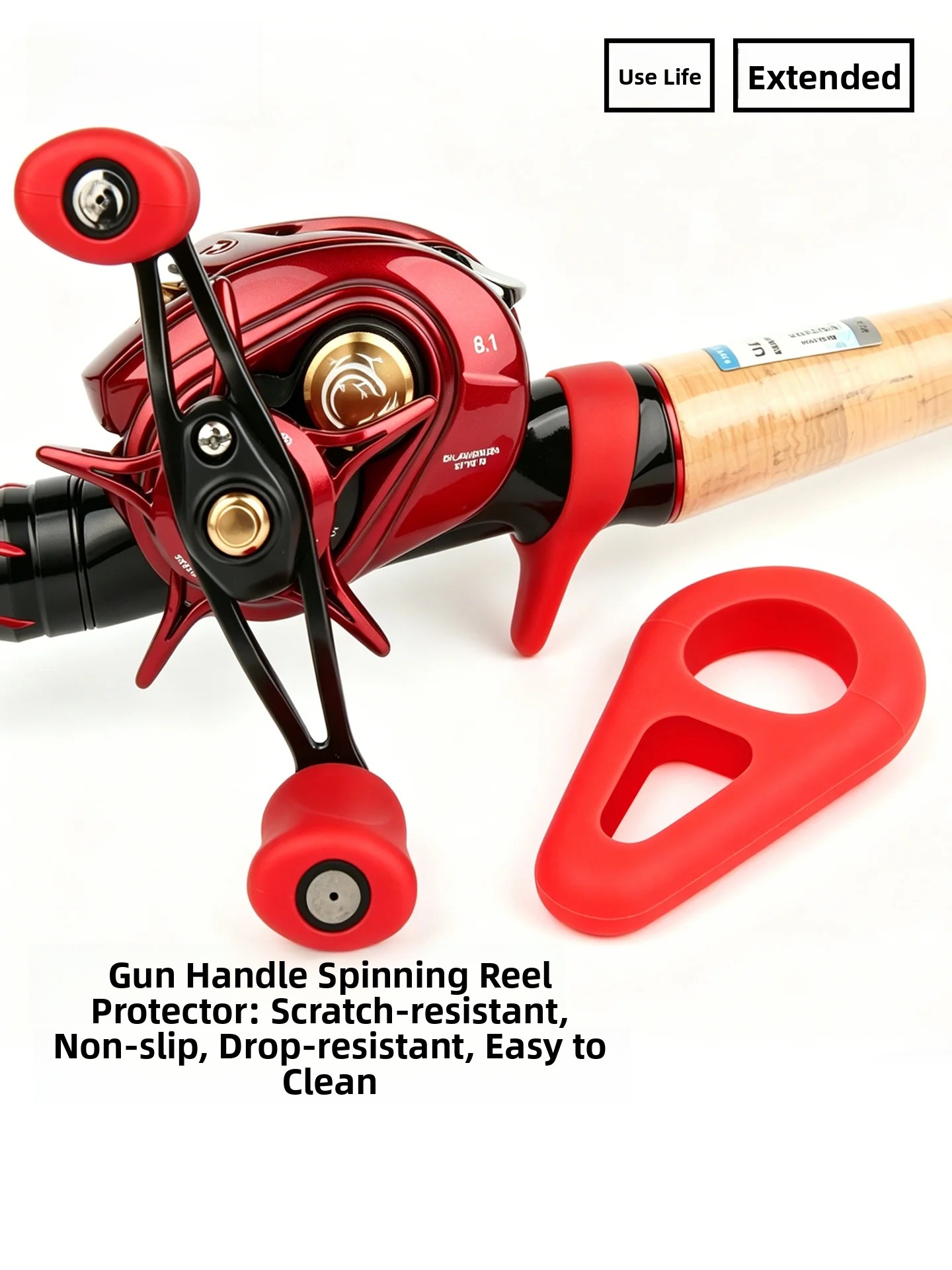 Fishing Lure Accessories - غطاء حماية لمقبض صنارة الصيد من