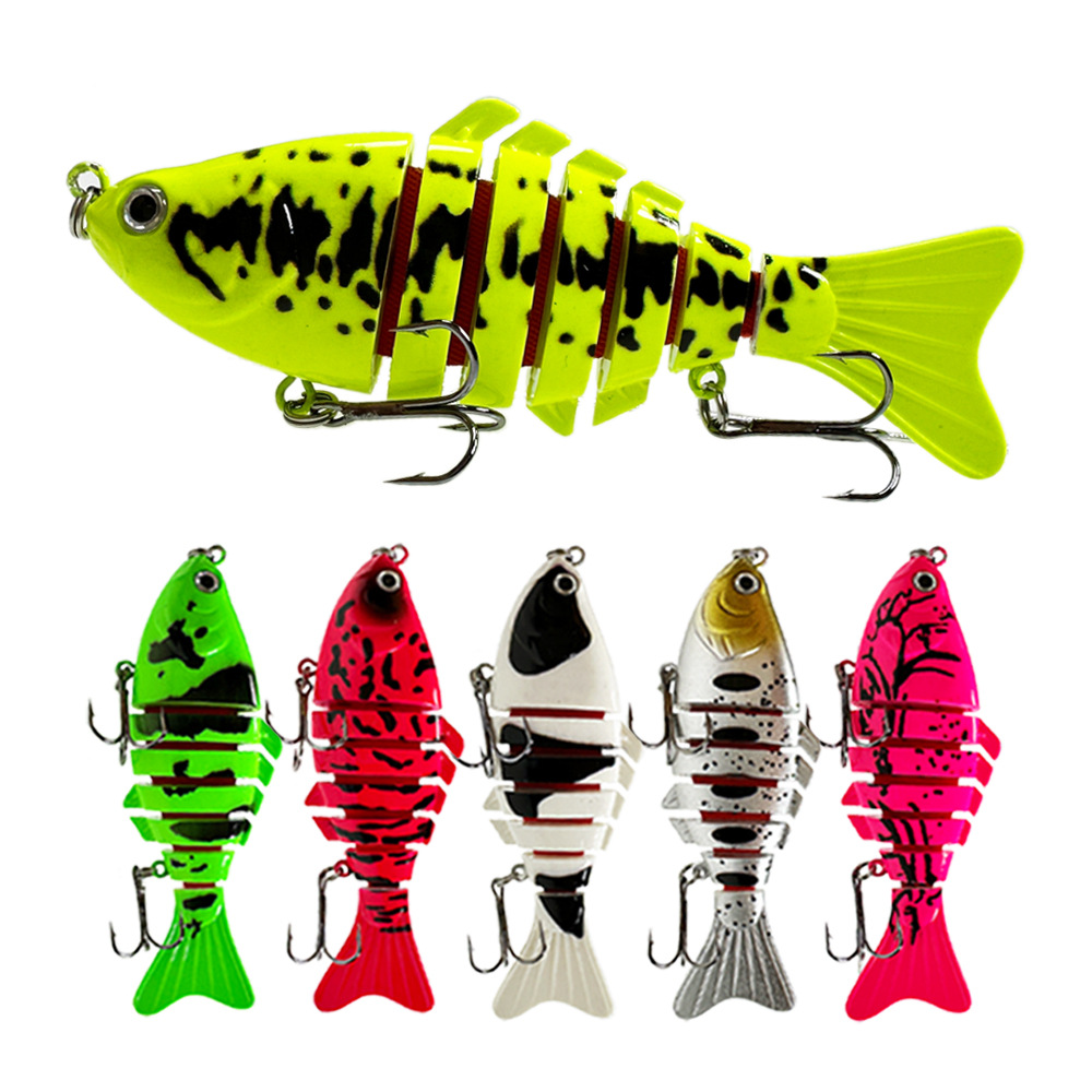 Fishing Lure Jerkbait - طعم صيد صناعي صلب متعدد الأجزاء