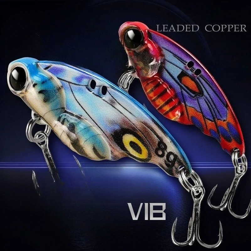 Fishing Lure Spoon - طعم صيد السمك بالاهتزاز VIB، طعم