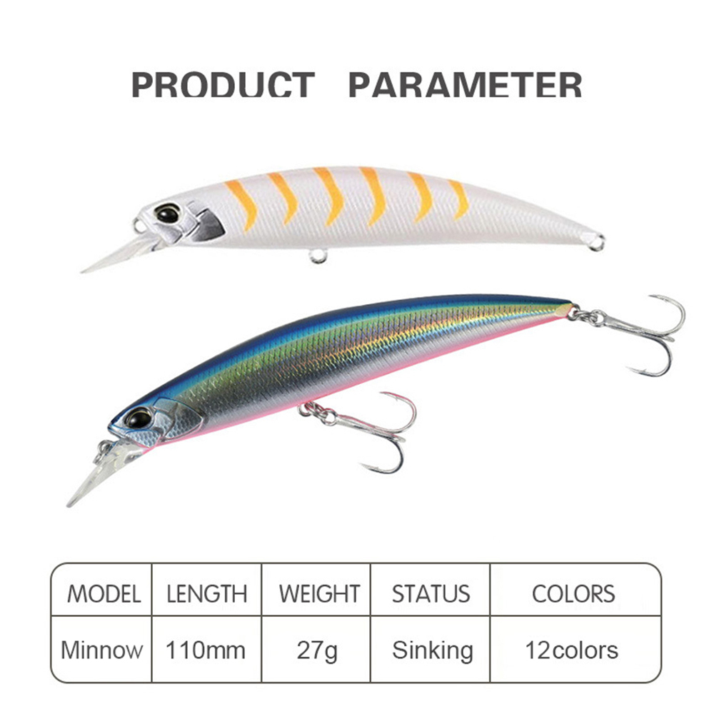 11 سنتيمتر 27 جرام طعم سنارة ص - مراجعة Fishing Lure Jerkbait وسعره