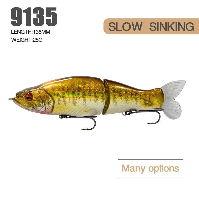 طعم صيد سمك السويمبيت 135 مم 3 - مراجعة Fishing Lure Jerkbait وسعره