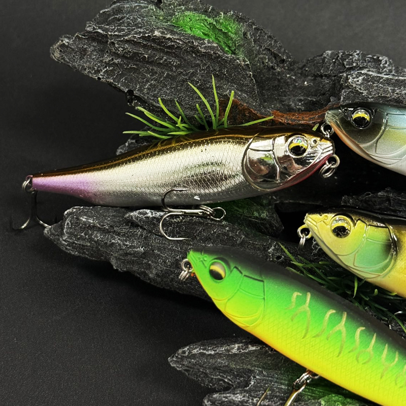 طُعم صيد صناعي عائم على شكل قل - مراجعة Fishing Lure Jerkbait وسعره