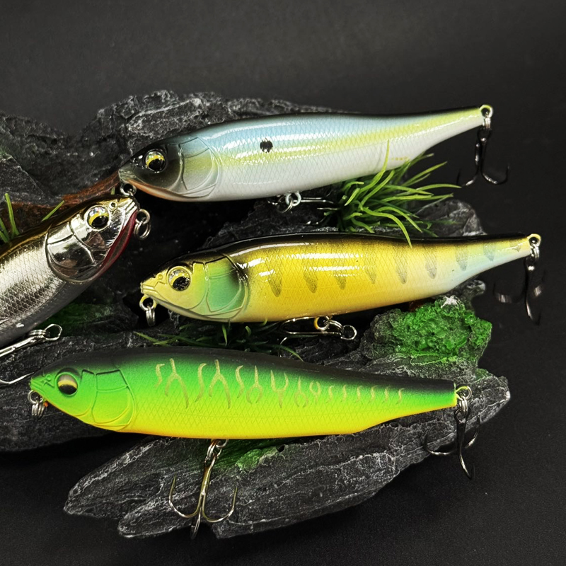 طُعم صيد صناعي عائم على شكل قل - مراجعة Fishing Lure Jerkbait وسعره