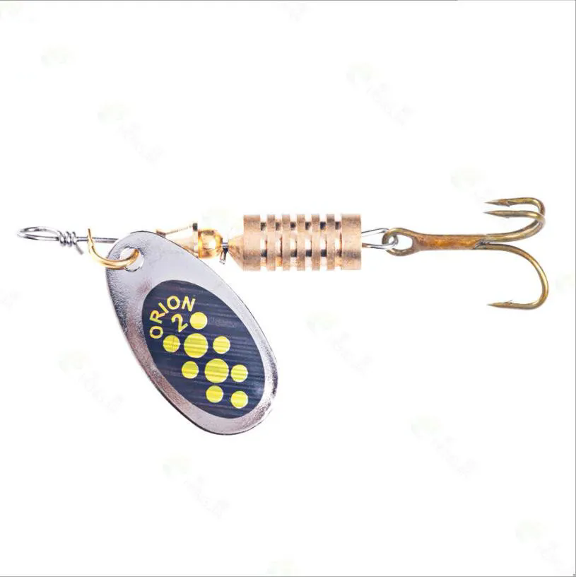 1 قطعة الطلاء المعدني سبينر ال - مراجعة Fishing Lure Spoon وسعره